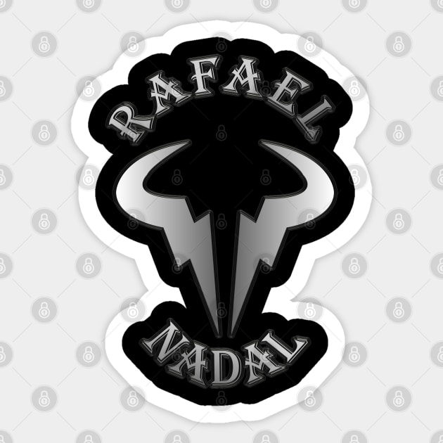 Nadal, Rafael Nadal, Rafa Nadal, Tennis player, funny Tennis Tee, Tennis, Tennis Gift, tennis coach, Tennis ball, tennis, Tennis club, Tennis sayings, Tennis fan, Tennis game, Sticker by DESIGN SPOTLIGHT